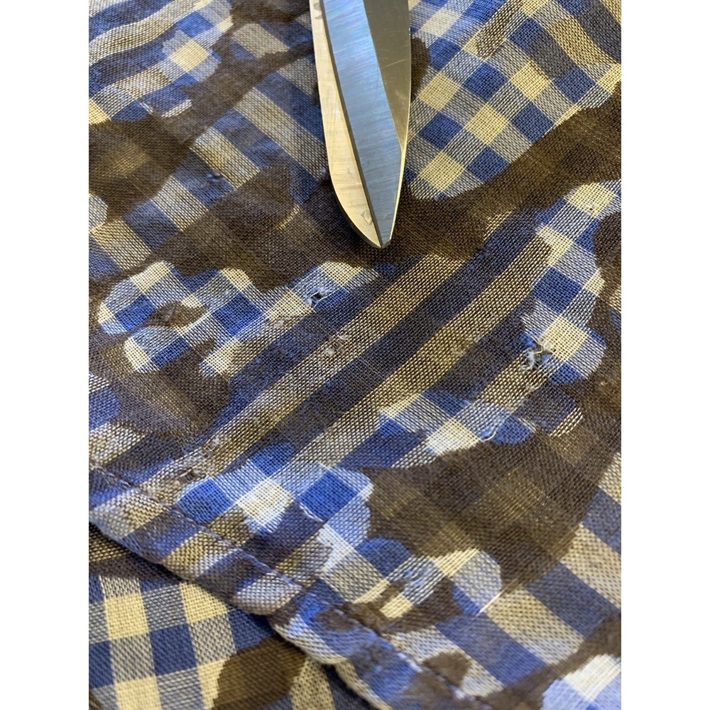 Robert Graham Blue Floral Camo Limited Edition Embroidered Shirt Men's L **Read - Picture 13 of 16